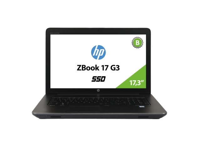 HP ZBOOK 17 G3 OUTLET | Core i7-6700HQ 2.60 GHz | 256 GB SSD M.2 | 16 GB DDR4 | 17.3" Intel HD 530 | teclado ESPAÑOL
