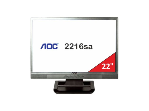 AOC | 2216Sa | 22" WIDE | LCD |16:9 | 1680x1050 | VGA