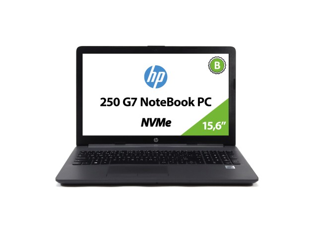 HP 250 G7 NOTEBOOK PC VINILO OUTLET | Core i3-1005G1 1.20 GHz | 256 GB NVMe 8 GB DDR4 | 15.6" Iris Plus G1 | teclado ESPAÑOL