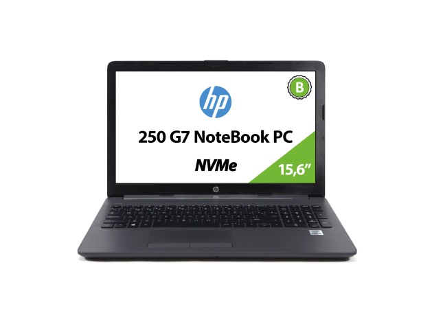 HP 250 G7 NOTEBOOK PC VINILO OUTLET | Core i3-1005G1 1.20 GHz | 256 GB NVMe SSD 8 GB DDR4 | 15.6" Iris Plus G1 | teclado ESPAÑOL