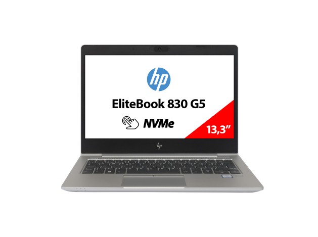 HP ELITEBOOK 830 G5 Táctil | Core i7-8550U 1.80 GHz | 256 GB NVMe 16 GB DDR4 | 13.3" Intel UHD 620 | teclado ESPAÑOL